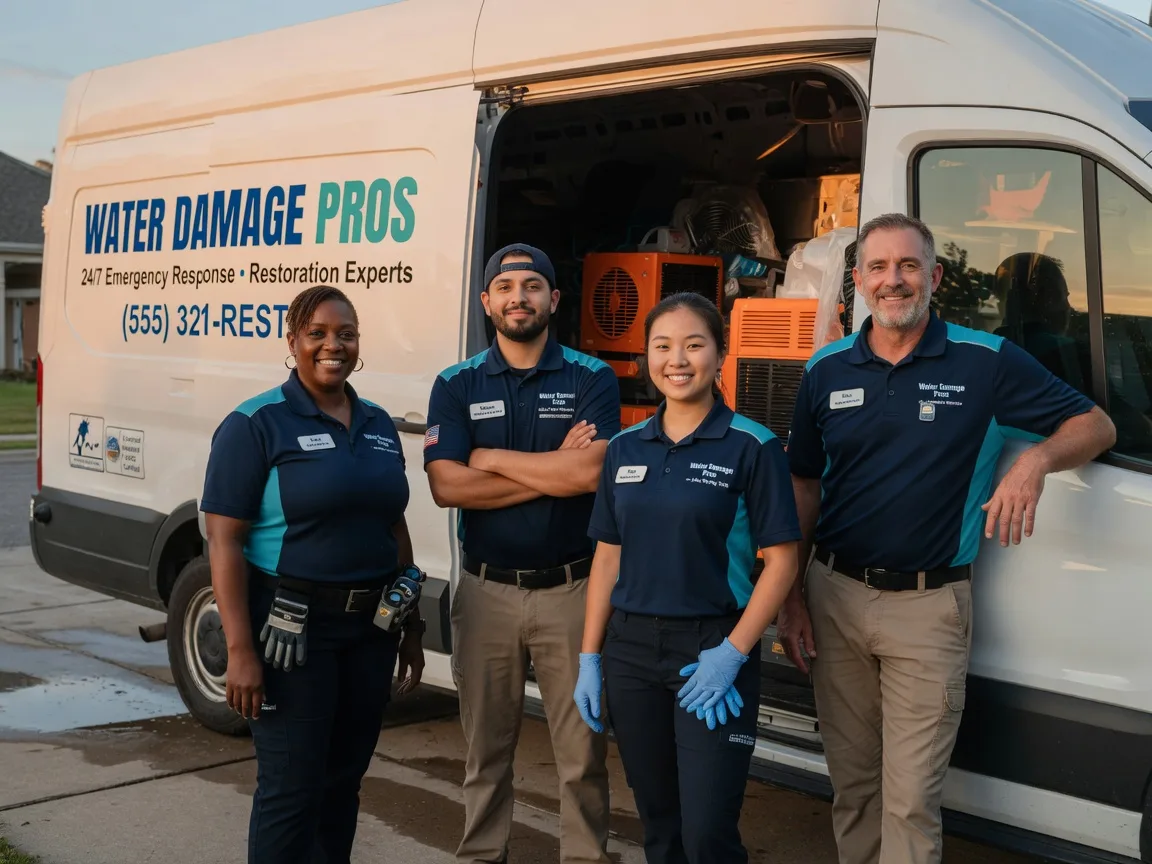 Water Damage Restoration company in Van Vleck, TX